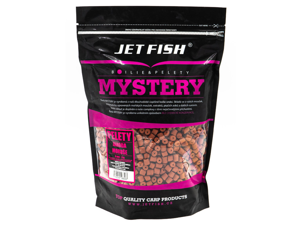 Obrázek k výrobku 66281 - JET FISH Mystery Pelety 1 kg - Příchuť: jahoda moruše