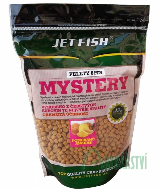 Obrázek k výrobku 54745 - JET FISH Mystery Pelety 8 mm 1 kg