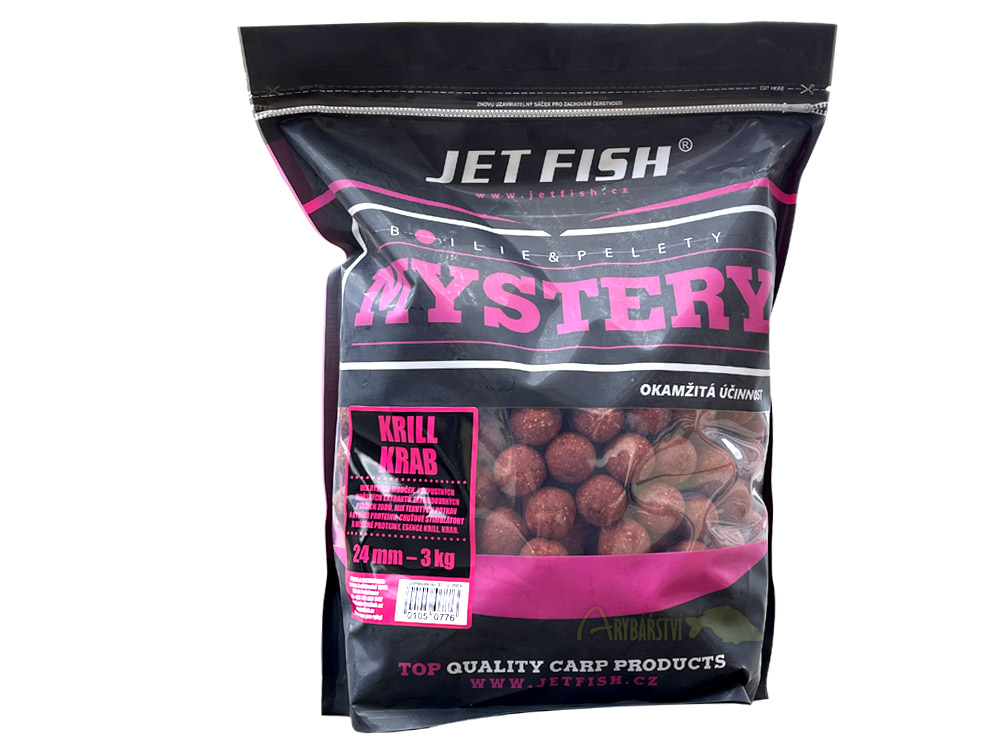 Obrázek k výrobku 71061 - JET FISH Mystzery Boilie Krill Krab 3 kg