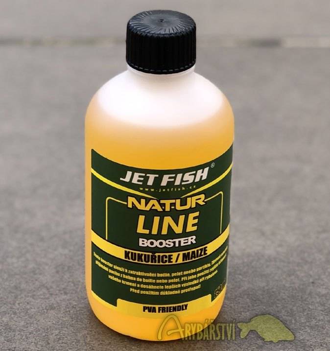 Obrázek k výrobku 54750 - JET FISH Natur Line Booster 250 ml Kukuřice