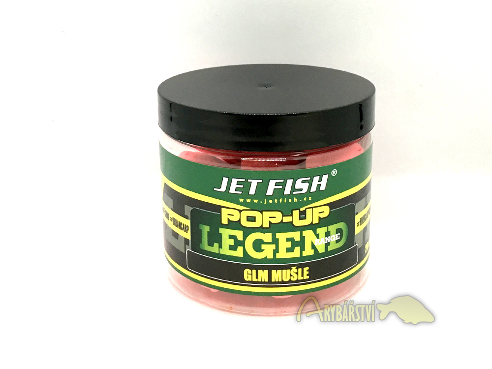 Obrázek k výrobku 70292 - JET FISH Pop-Up Boilie Legend Range GLM Mušle 60 g