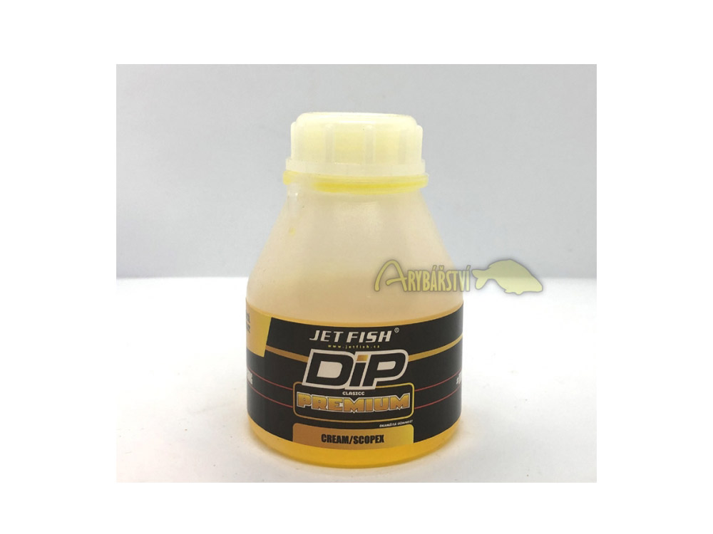 Obrázek k výrobku 66391 - JET FISH Premium Clasicc DIP 175 ml - Příchuť: cream / scopex