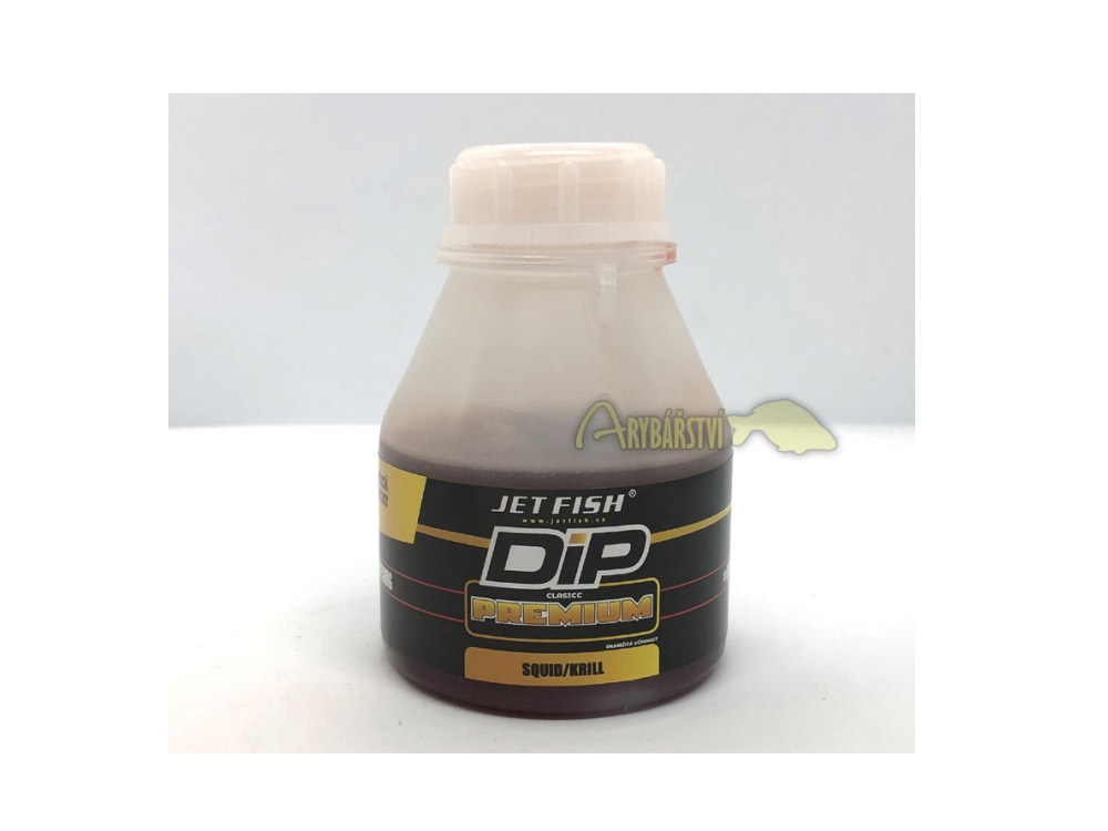 Obrázek k výrobku 66389 - JET FISH Premium Clasicc DIP 175 ml - Příchuť: squid / krill