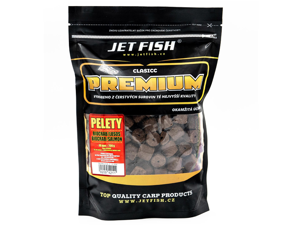 Obrázek k výrobku 72583 - JET FISH Premium Clasicc Pelety 700 g 18 mm