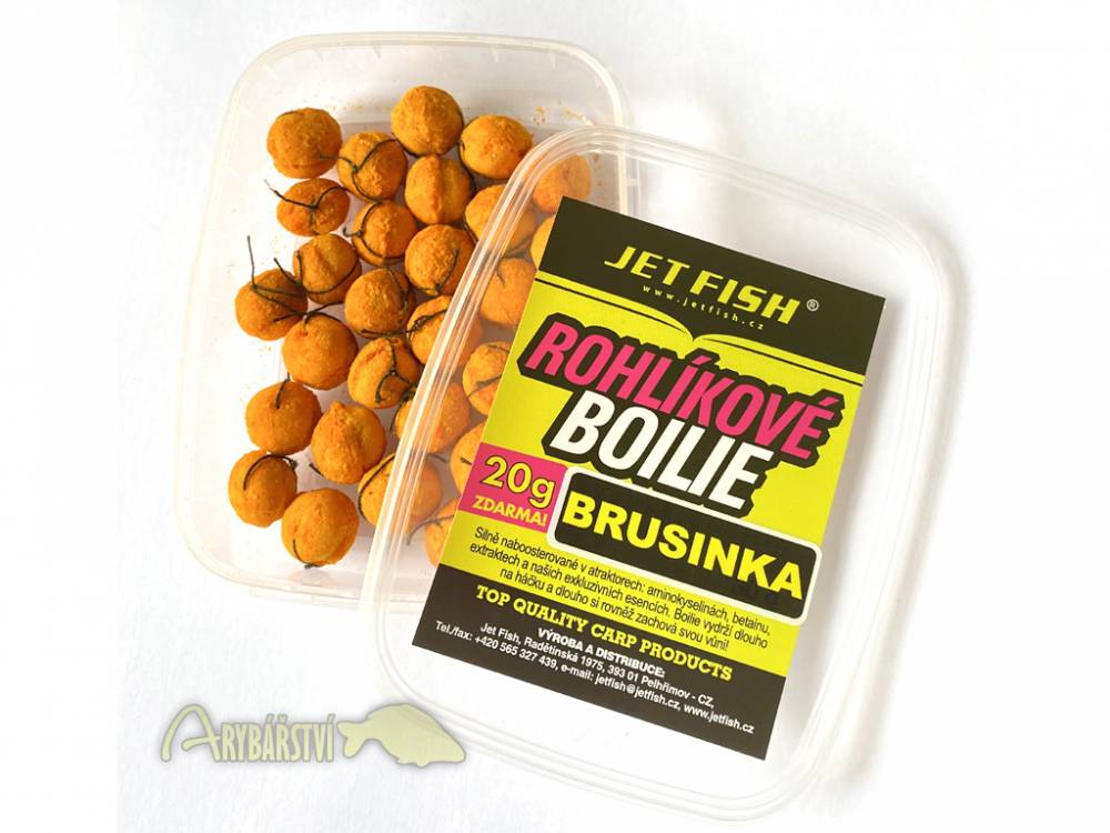 Obrázek k výrobku 54917 - JET FISH Rohlíkové Boilies 30 g 15 mm