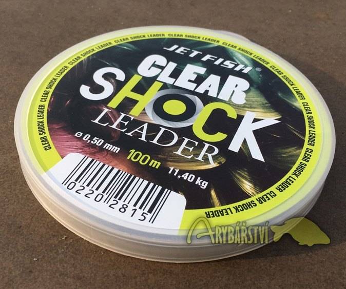 Obrázek k výrobku 54985 - JET FISH Šokový Vlasec Clear Shock Leader 100 m