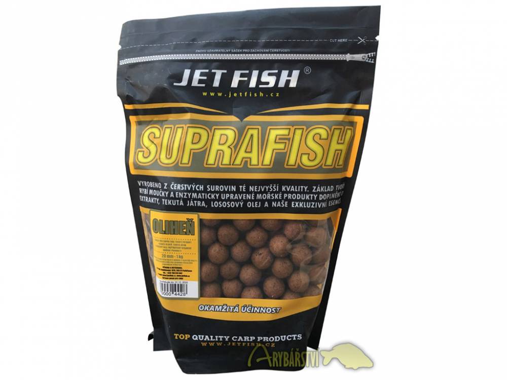 Obrázek k výrobku 54956 - JET FISH Supra Fish Boilie OLIHEŇ 1 kg