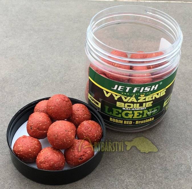 Obrázek k výrobku 54993 - JET FISH Vyvážené Boilies Legend Range 20 mm 250 ml