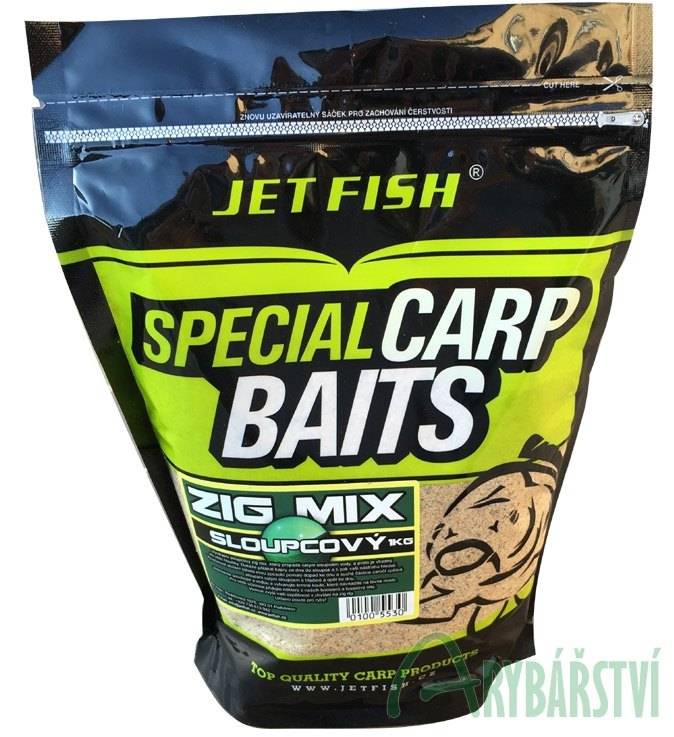 Obrázek k výrobku 55001 - JET FISH Zig Mix Sloupcový 1 kg