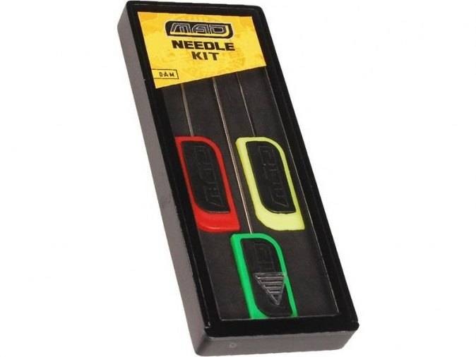 Obrázek k výrobku 55425 - MAD Boilie jehla Needle Kit Boilie Jehla Sada 3 ks s vrtáčkem