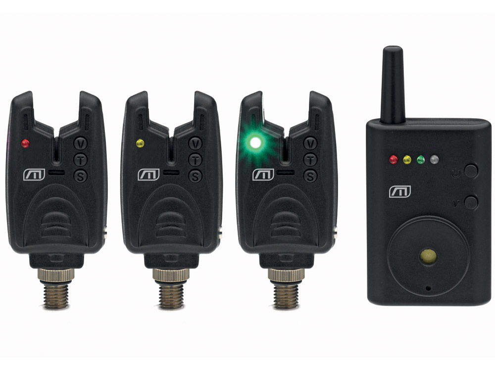 Obrázek k výrobku 70841 - MAD NANO+ Wireless Bite Alarm Set 3+1 sada hlásičů s bezdrátovým příposlechem