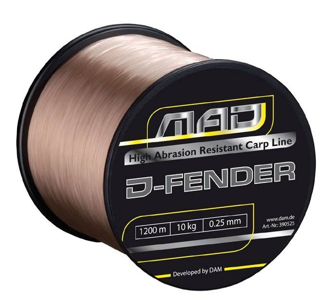 Obrázek k výrobku 55527 - MAD Vlasec D-FENDER CARP LINE BROWN