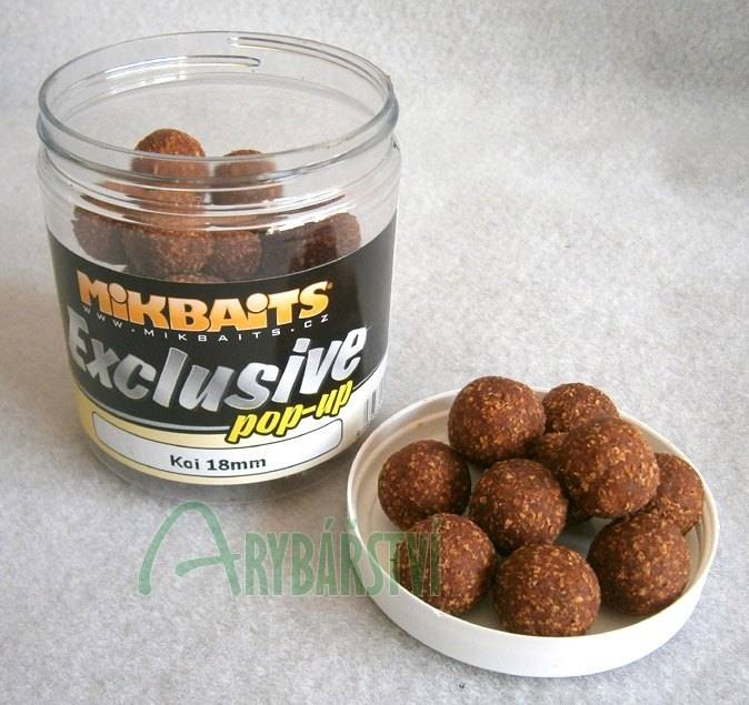 Obrázek k výrobku 55667 - MIKBAITS Boilies Exclusive POP-UP 18 mm 250 ml