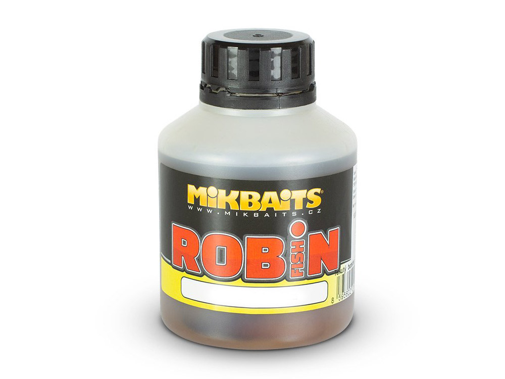 Obrázek k výrobku 66896 - MIKBAITS Robin Fish Booster 250 ml - Příchuť: štavnatá broskev