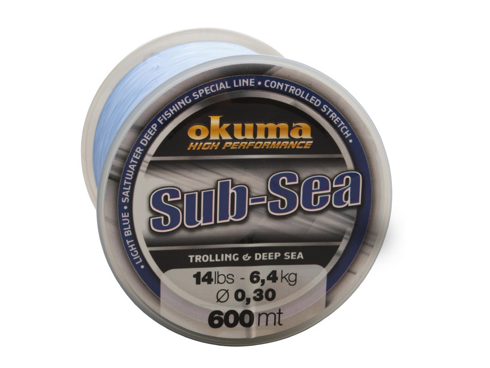 Obrázek k výrobku 67138 - OKUMA Vlasec SUB-SEA 600 m - Průměr: 0.40 mm, Nosnost: 25 lb