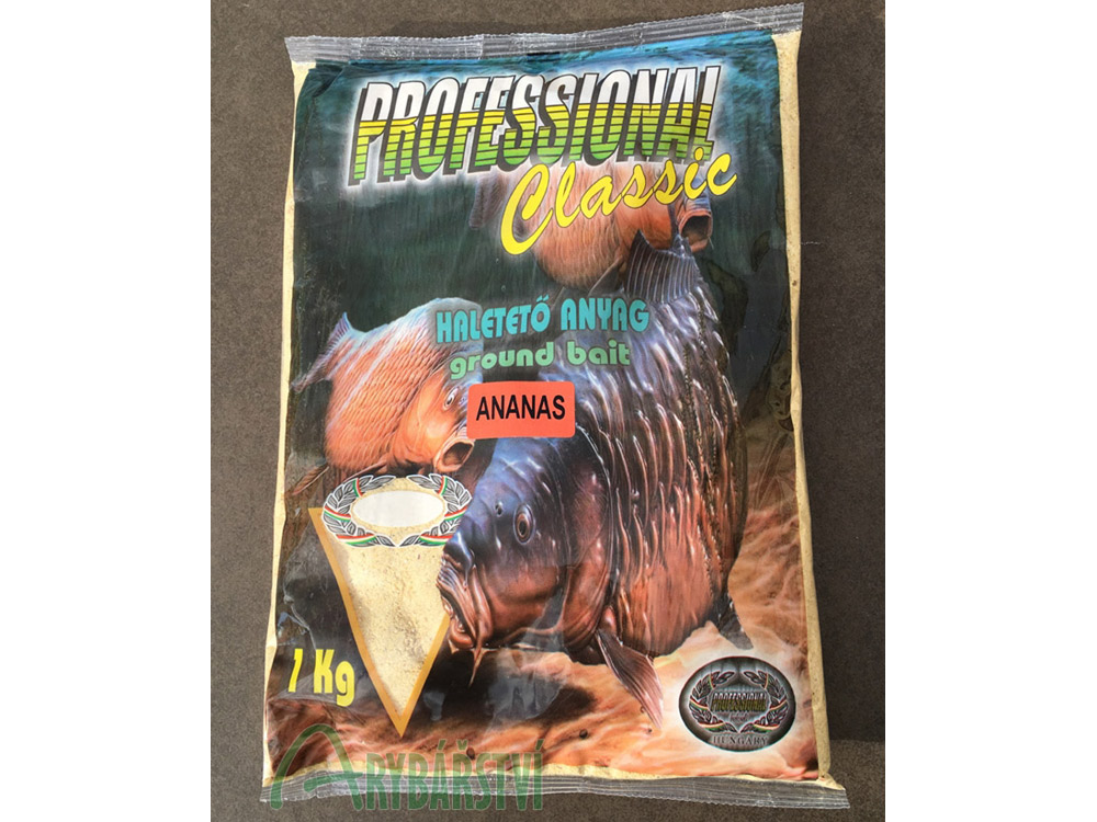 Obrázek k výrobku 67204 - PROFESSIONAL Krmítková směs Classic 1 kg - Příchuť: ananas