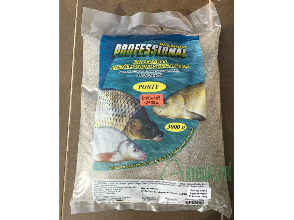 Obrázek k výrobku 57271 - PROFESSIONAL Krmítková směs Premium 3 kg Dark Carp