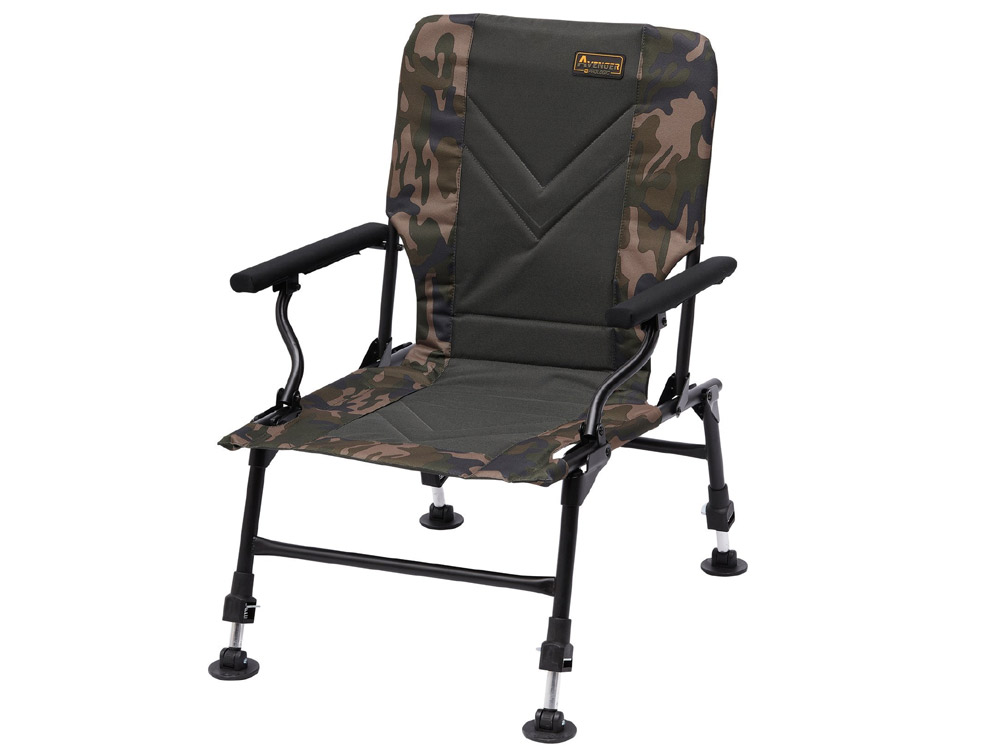 Obrázek k výrobku 74281 - PROLOGIC Křeslo Avenger Relax Camo Chair w/Armrest Covers