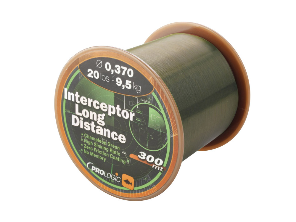 Obrázek k výrobku 57977 - PROLOGIC Vlasec Interceptor Competition Long Distance Green 300 m 0.25 mm