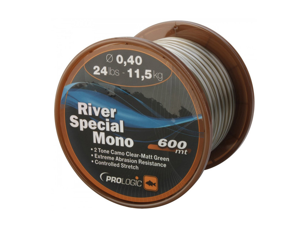 Obrázek k výrobku 70091 - PROLOGIC Vlasec River Special Mono Camo 600 m - Průměr: 0.50 mm, Nosnost: 17 kg