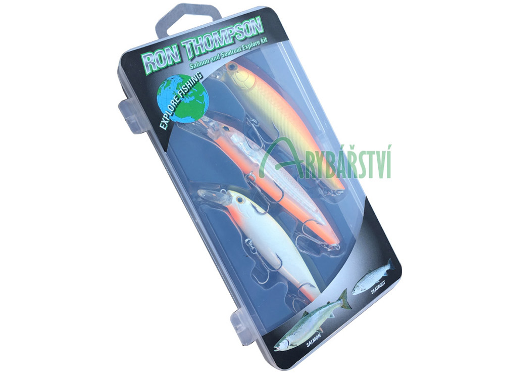 Obrázek k výrobku 58583 - RON THOMPSON Wobler Salmon & Seatrout Explore Kit 3 ks