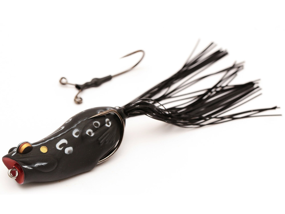 Obrázek k výrobku 67764 - SAVAGE GEAR 3D Pop Frog - Velikost: 7 cm, Hmotnost: 20 g, Zbarvení: Black Frog