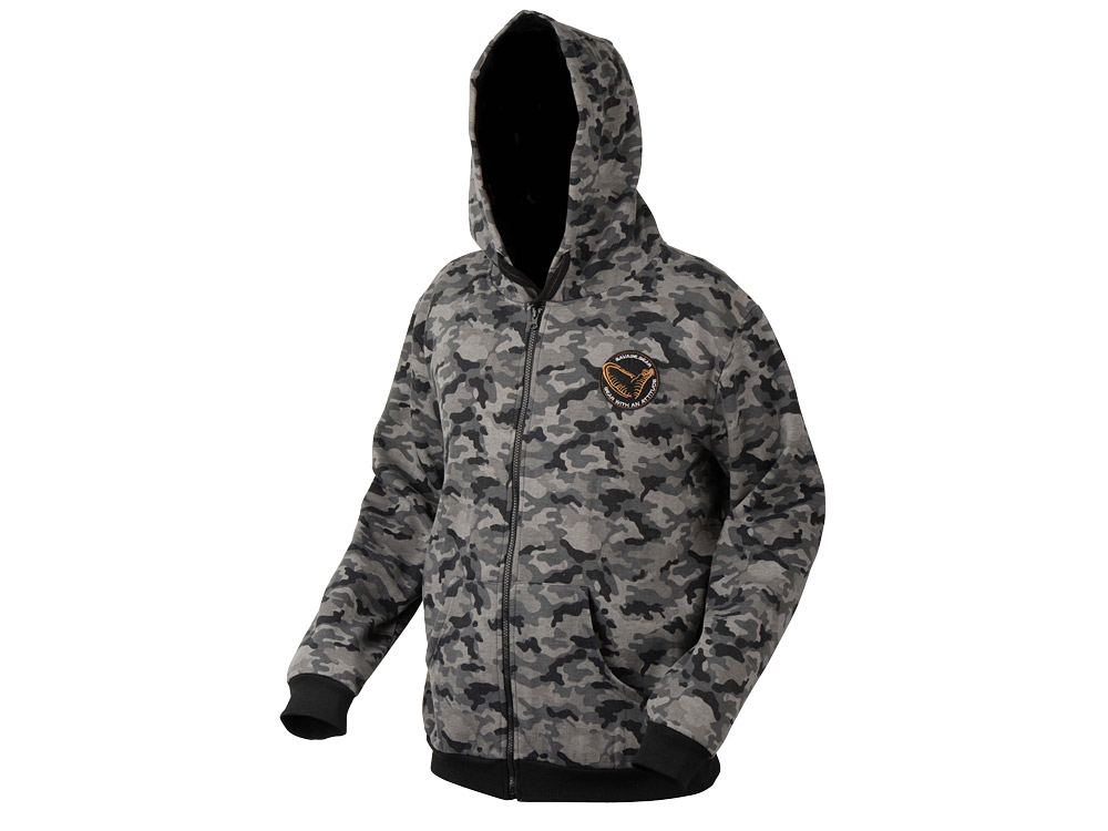 Obrázek k výrobku 67889 - SAVAGE GEAR Mikina Black Savage Zip Hoodie - Velikost: L