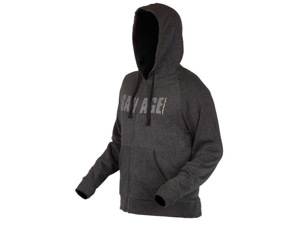 Obrázek k výrobku 67904 - SAVAGE GEAR Mikina Simply Savage Zip Hoodie - Velikost: XL