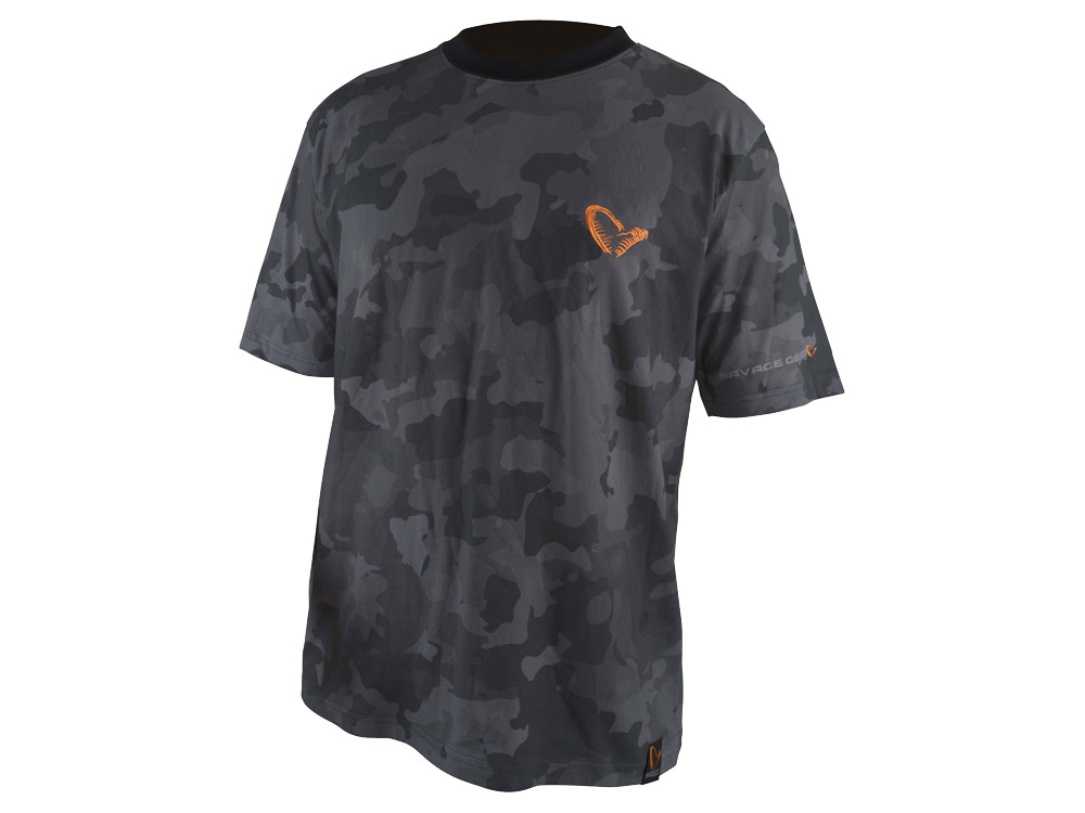 Obrázek k výrobku 67926 - SAVAGE GEAR Tričko Black Savage Tee - Velikost: L