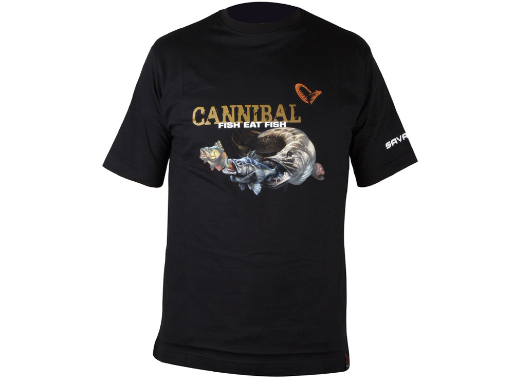 Obrázek k výrobku 59039 - SAVAGE GEAR Tričko Cannibal T-Shirt XL