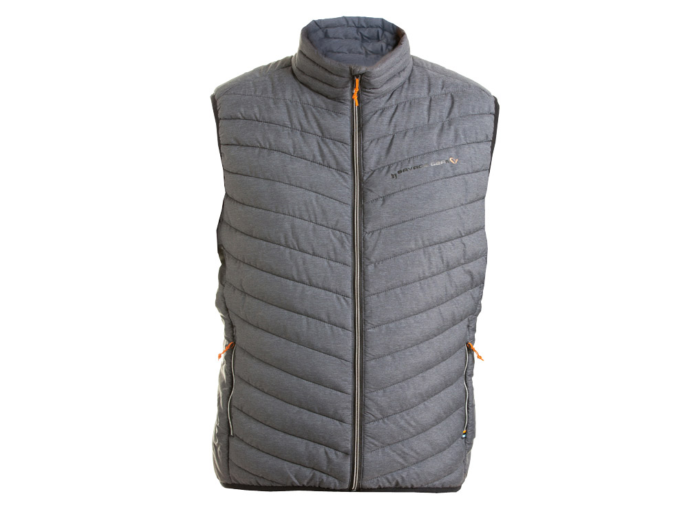 Obrázek k výrobku 71551 - SAVAGE GEAR Vesta Thermo Vest Grey Melange