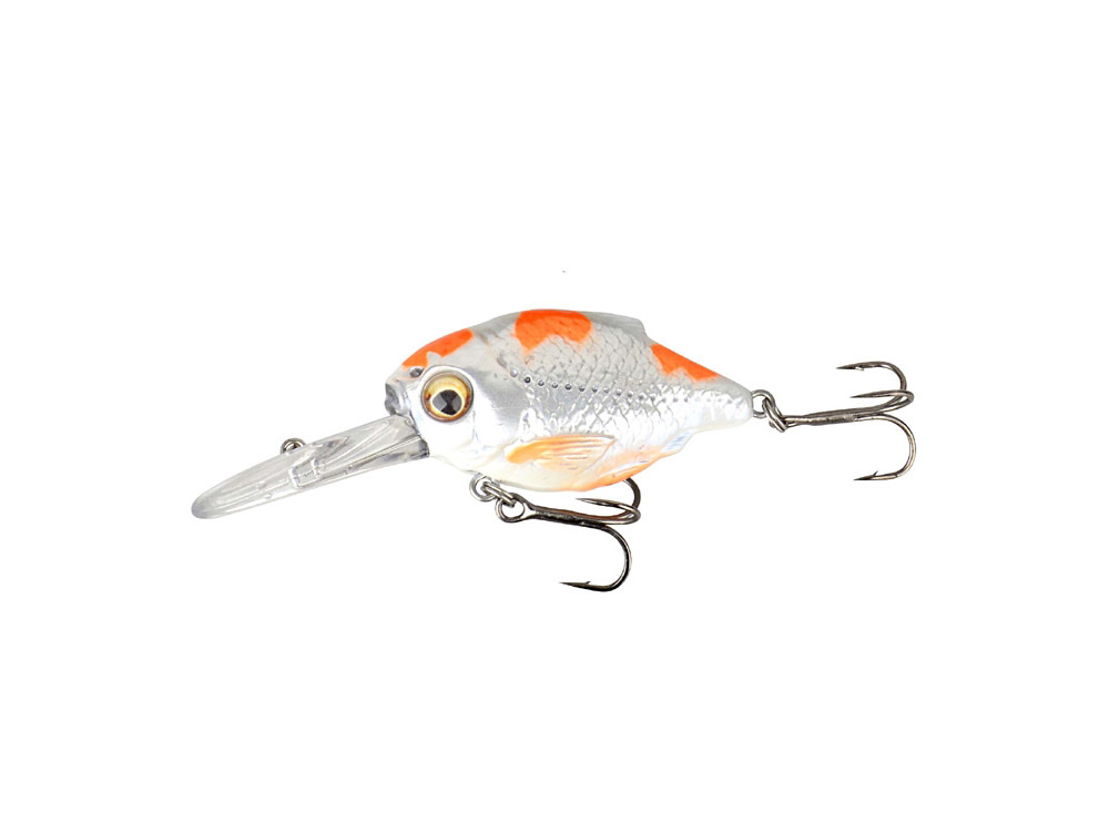 Obrázek k výrobku 67961 - SAVAGE GEAR Wobler 3D Crucian Crank - Velikost: 4.6 cm, Hmotnost: 7 g, Zbarvení: Pearl White Silver