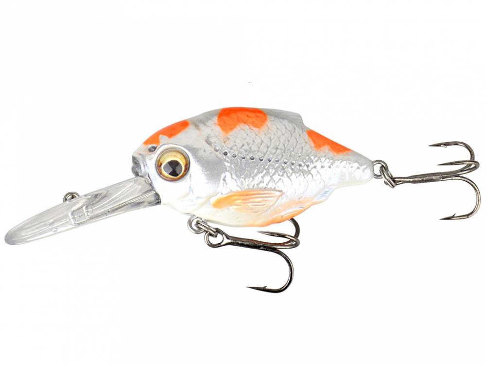 SAVAGE GEAR 3D Crucian Crank34 SF DR Pearl White Silver