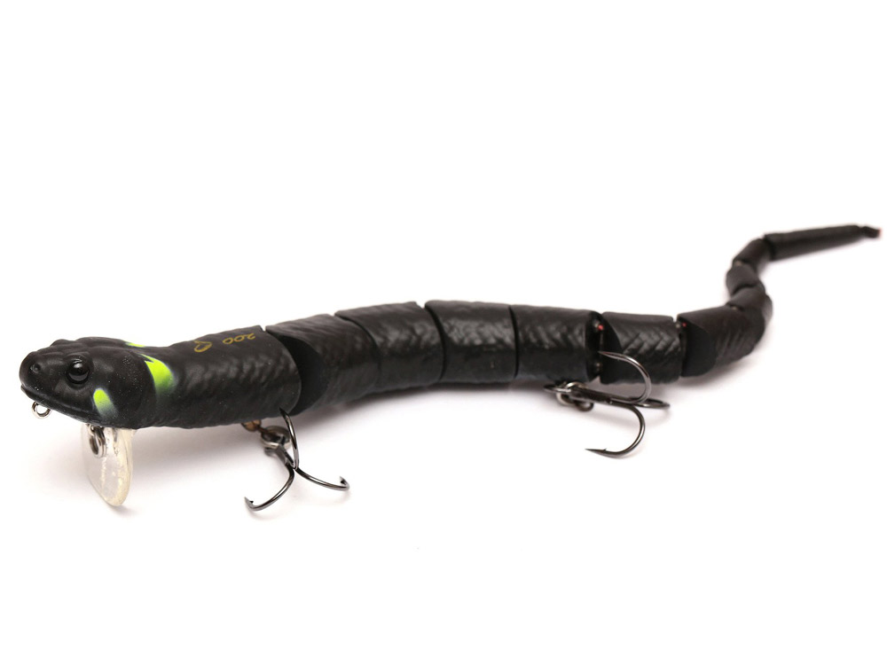 Obrázek k výrobku 68005 - SAVAGE GEAR Wobler 3D Snake - Velikost: 20 cm, Hmotnost: 25 g, Zbarvení: Black Adder