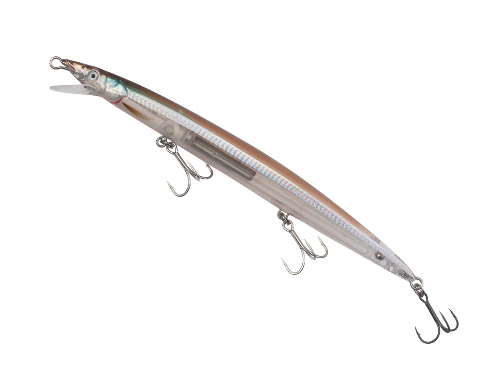 Obrázek k výrobku 68072 - SAVAGE GEAR Wobler Sandeel Jerk Minnow SS 14.5 cm 14 g - Zbarvení: Olive Ghost