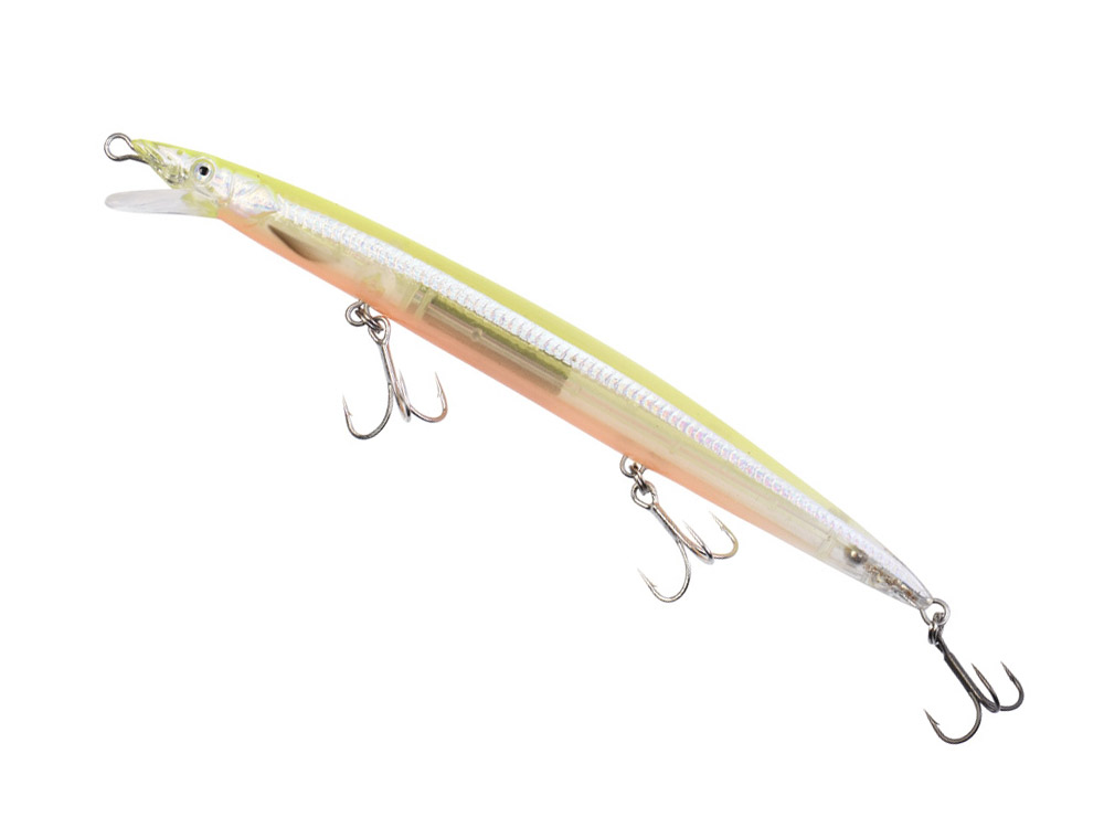 Obrázek k výrobku 68074 - SAVAGE GEAR Wobler Sandeel Jerk Minnow SS 14.5 cm 14 g - Zbarvení: Lemon Back