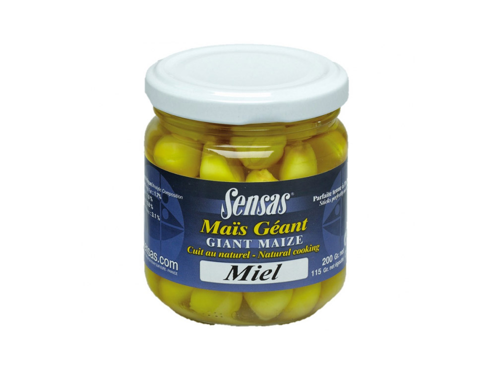 Obrázek k výrobku 59307 - SENSAS Giant Kukuřice v nálevu 212 ml