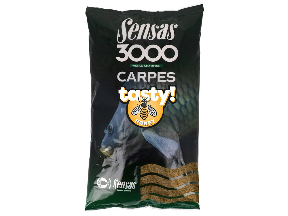 Obrázek k výrobku 71952 - SENSAS Krmítková Směs 3000 Carp Tasty 1 kg