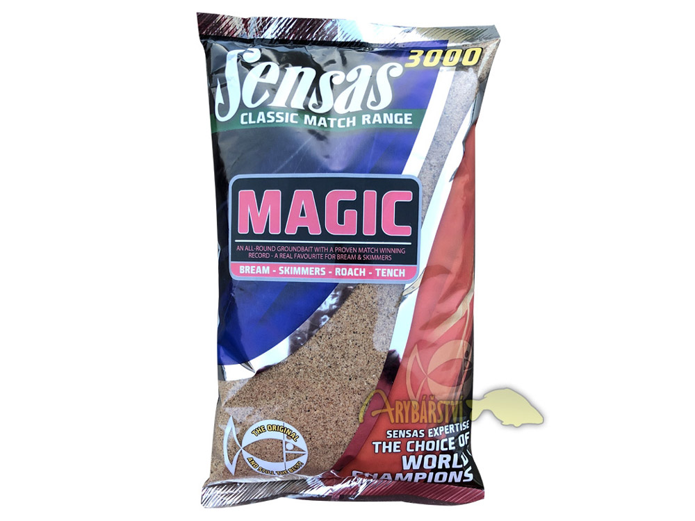 Obrázek k výrobku 59350 - SENSAS Krmítková Směs 3000 Classic Match 1 kg