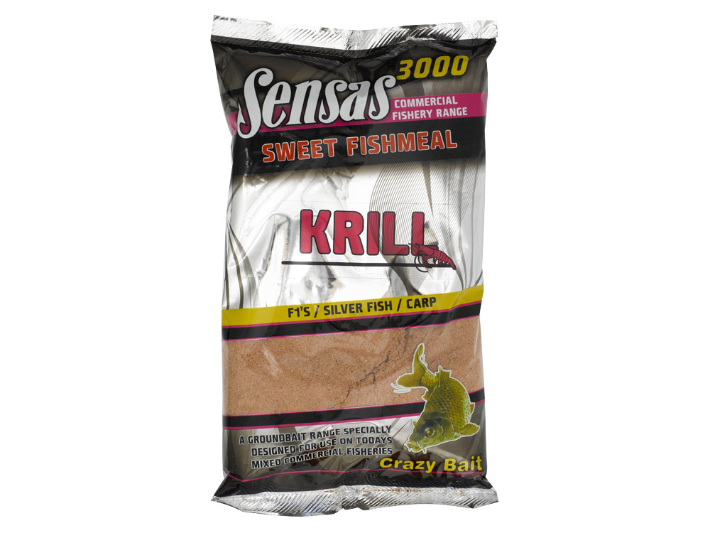 Obrázek k výrobku 72167 - SENSAS Krmítková směs 3000 Sweet FishMeal UK 1 kg