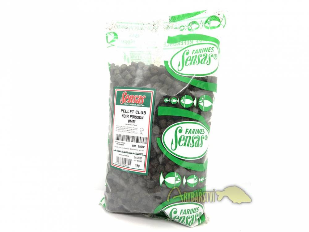 Obrázek k výrobku 59455 - SENSAS Pelety PELLETS CLUB Ryba 1 kg