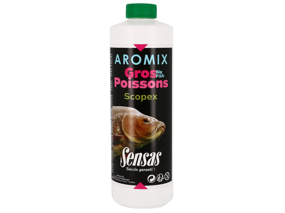 Obrázek k výrobku 70855 - SENSAS Posilovač Aromix 500 ml - Příchuť: scopex