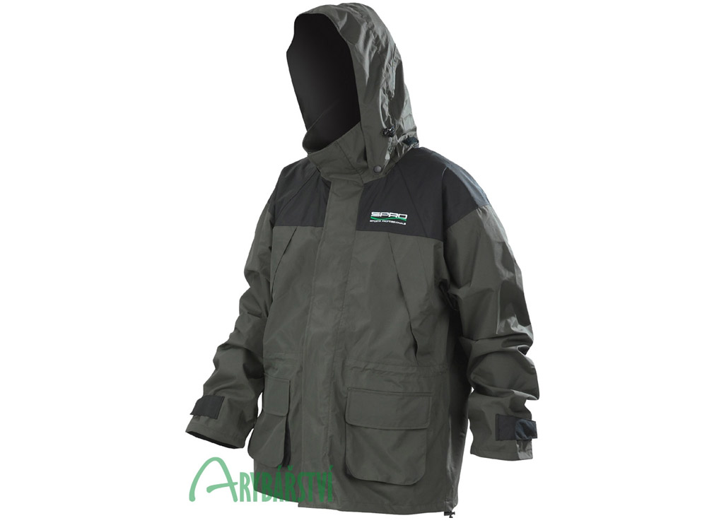 Obrázek k výrobku 68322 - SPRO Bunda Rain Jacket Moss - Velikost: L