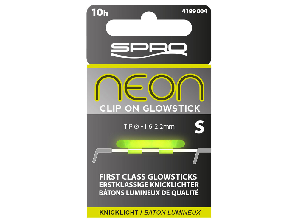 Obrázek k výrobku 71781 - SPRO Chemické světlo s klipem na prut Neon Clip On GlowStick Green