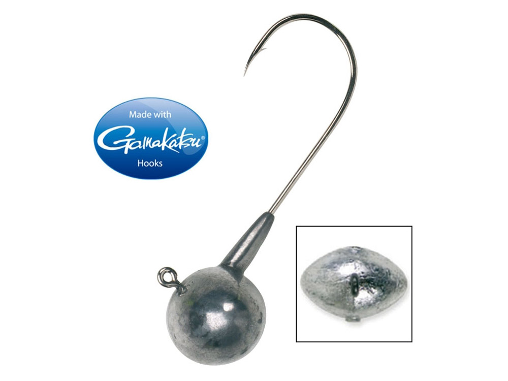 Obrázek k výrobku 68411 - SPRO Jigová hlavička Football Jig Gripper Polished 3 ks - Délka: 52 mm, Hmotnost: 21 g, Háček č.: 4/0