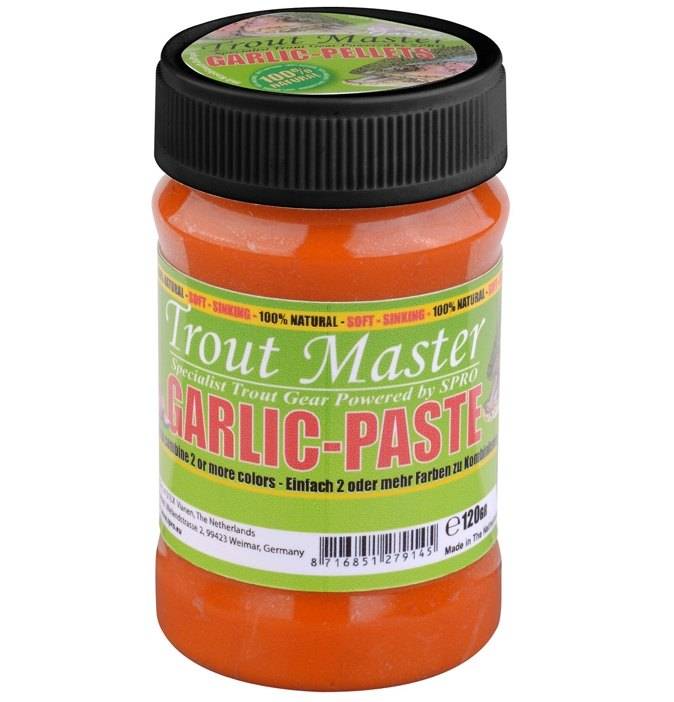 Obrázek k výrobku 60459 - SPRO Těsto na pstruhy Trout Master Garlic Paste 120 g