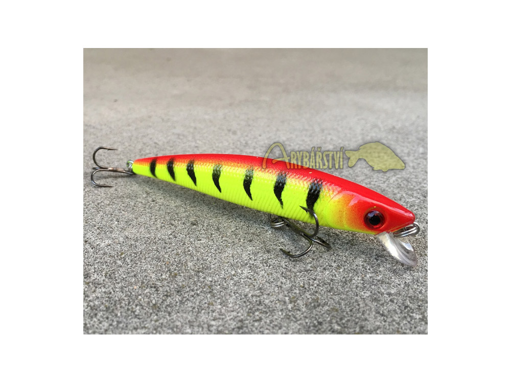 Obrázek k výrobku 68726 - SPRO Wobler PowerCatcher Minnow 8.5 cm 8.2 g - Zbarvení: Orange Tiger