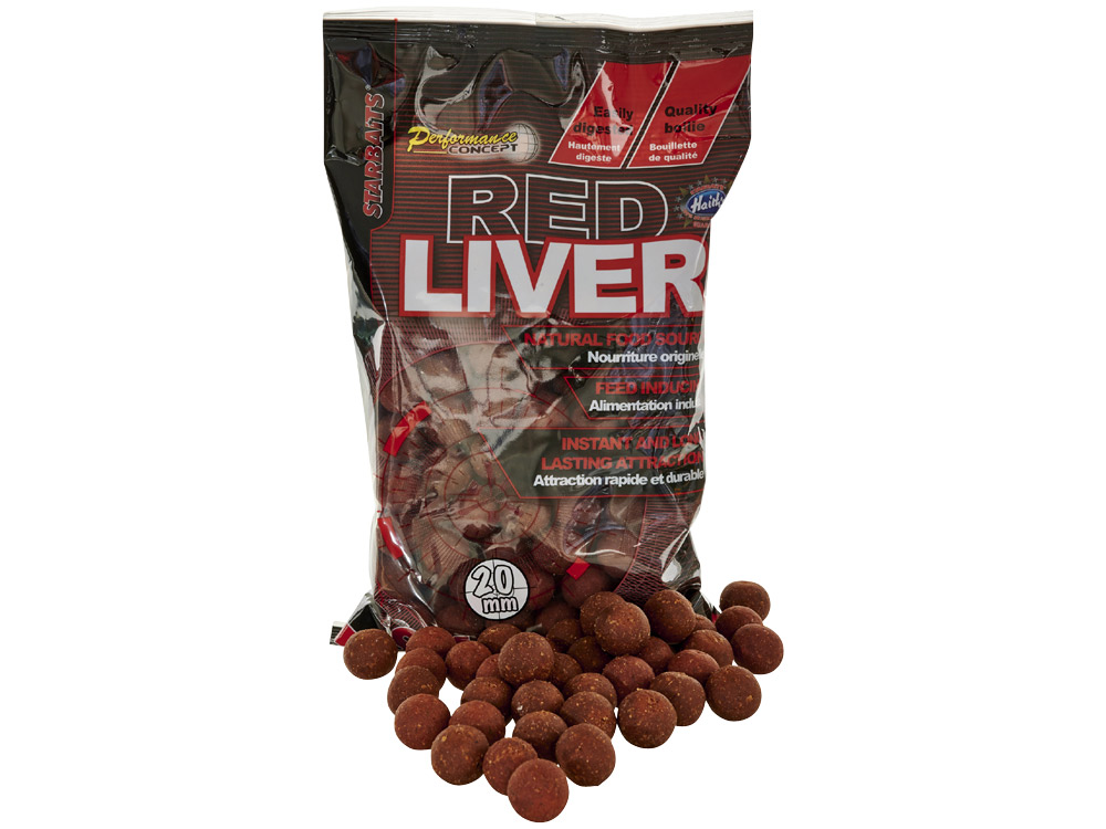 Obrázek k výrobku 73237 - STARBAITS Boilie Concept Red Liver 800 g