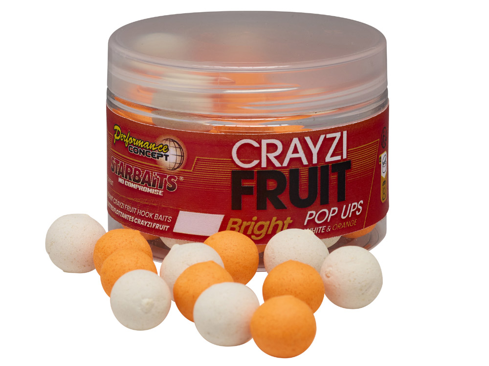 Obrázek k výrobku 73881 - STARBAITS Boilie Pop Up Bright Crayzi Fruit 50 g