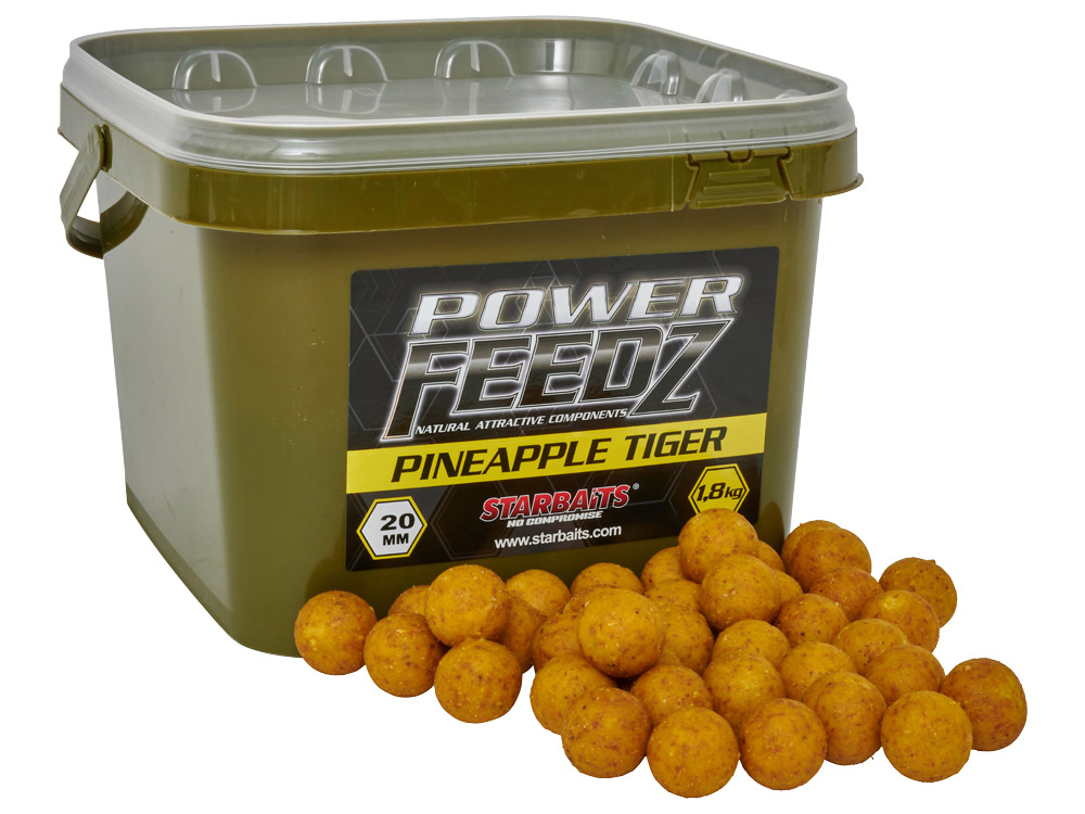 Obrázek k výrobku 70556 - STARBAITS Boilie POWER FEEDZ Pineapple Tiger 1.8 kg - Průměr: 24 mm